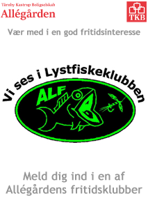 Allegårdens Lystfiskeklub “ALF” & Dartklubben :